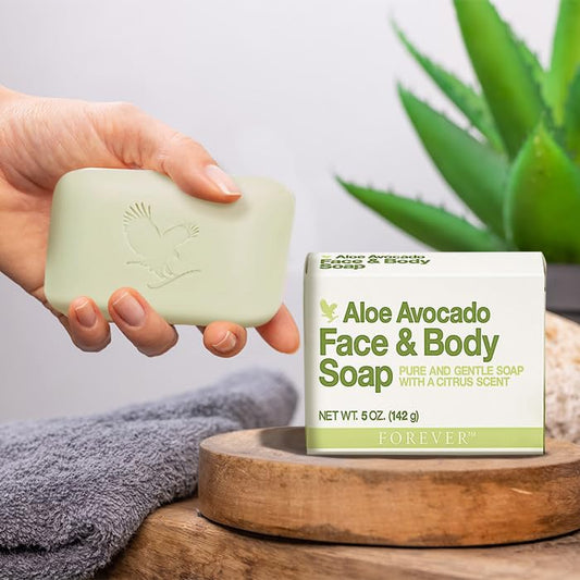 Aloe Avocado Face & Body Soap