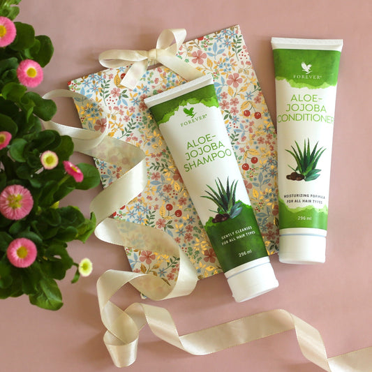 Forever Aloe Jojoba Shampoo and Conditioner Set